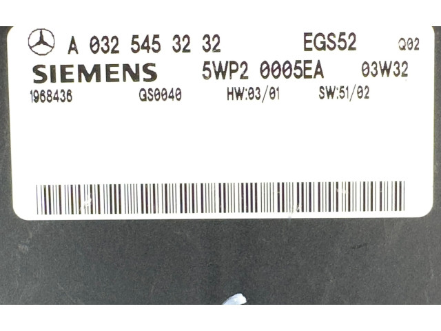 Блок управления коробкой передач a0325453232   Mercedes-Benz C W203