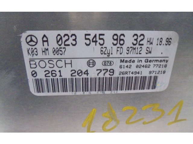 Řídící jednotka A0235459632, 0261204779   Mercedes-Benz CLK A208 C208 1998