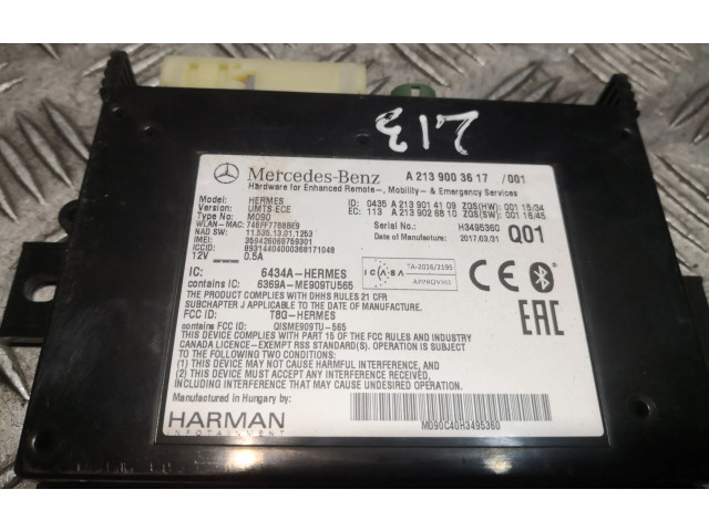 Zpětné zrcátko  Mercedes-Benz E W213 2017  2139003617, A2139003617  