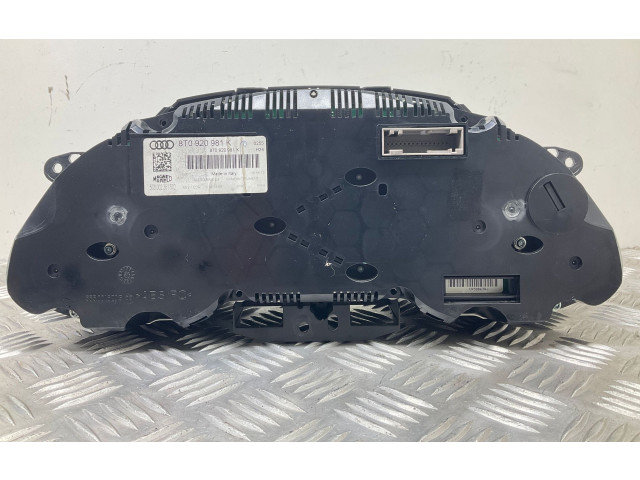 Přístrojová deska  Audi A5 Sportback 8TA 2009 8T0920981K  