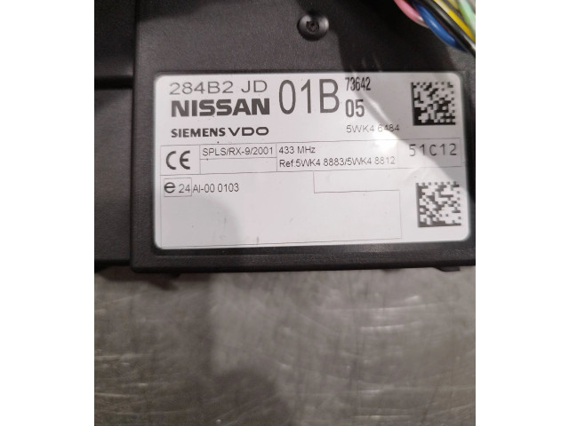 Комфортный модуль 284bjd01b, 5wk46484   Nissan X-Trail T31 2009