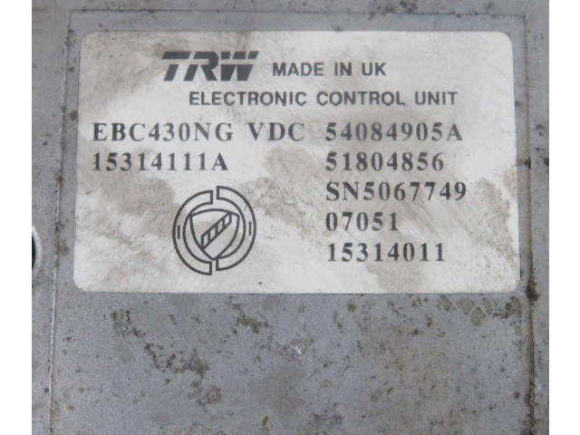 Блок управления АБС 54084905A, TRW   Alfa Romeo 159