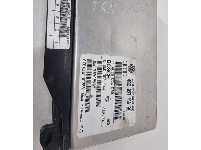 Блок управления коробкой передач 4B0927156BL, 73369419   Audi A6 S6 C5 4B