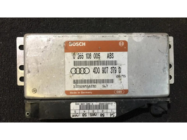 Блок управления АБС 0265108005, 4d0907379d   Audi A6 S6 C4 4A