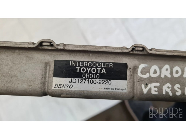 Интеркулер  JD1271002220, 1271002220   Toyota Corolla Verso E121 2.2