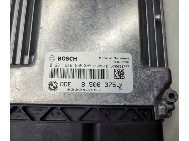 Řídící jednotka 8506375, 0281016069   BMW 1 E81 E87 2008