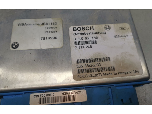 Блок управления коробкой передач 0260002642, 7514265   BMW 3 E46