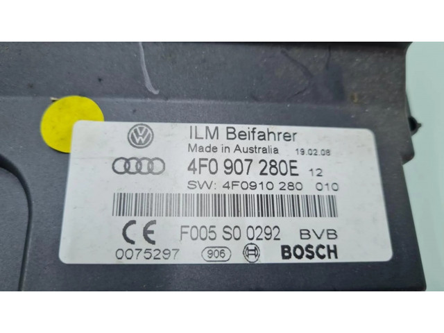 Блок управления двигателя 4F0907280E, MODULOELECTRONICO   Audi Q7 4L