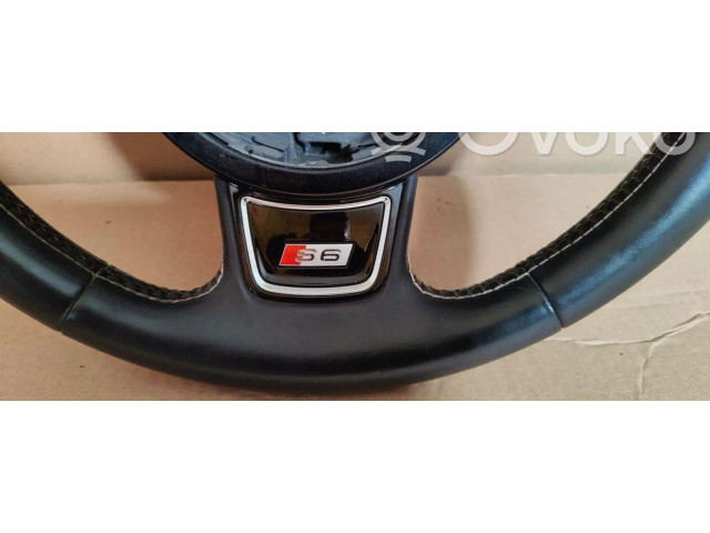 Руль Audi A6 S6 C7 4G  2011 - 2018 года 4H0124A      