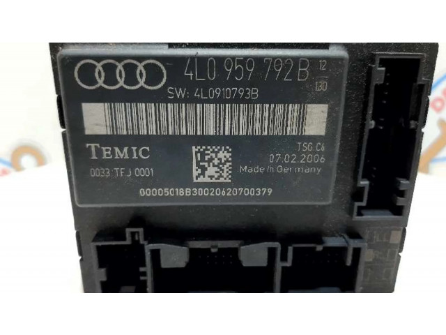 Блок комфорта 4L0959792B, 95965   Audi Q7 4M   