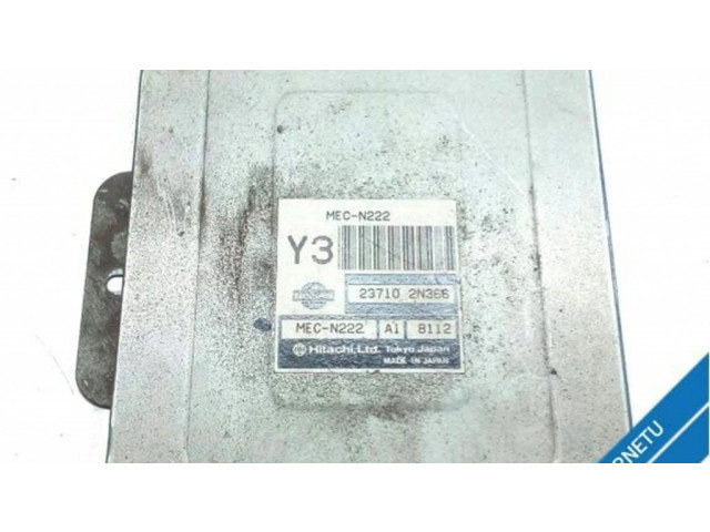 Řídící jednotka 237102N366   Nissan Almera 1998