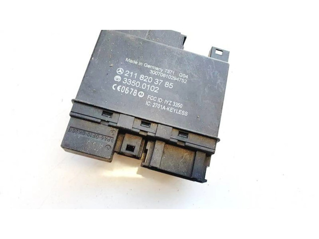 Блок управления 2118203785, 33500102   Mercedes-Benz CLS C219
