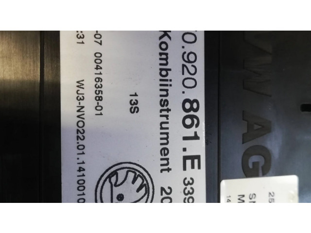 Přístrojová deska  Skoda Octavia Mk3 (5E) 2014 5E0920861E, 2508993  