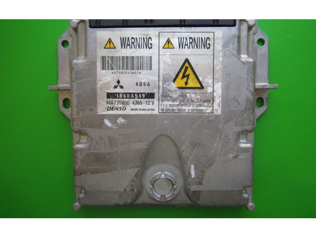 Řídící jednotka 1860A549, MA275800-4365   Mitsubishi L200 2006