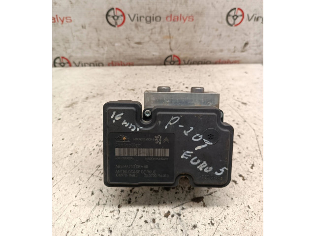 Jednotka ABS 9675099880, 10020701574   Peugeot 207 2009