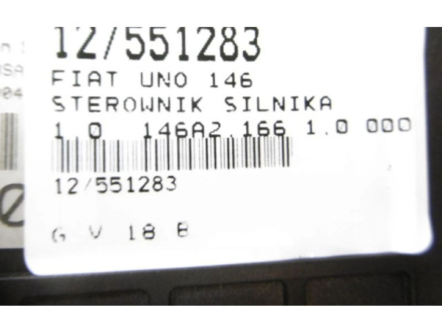 Блок управления двигателем Блок управления 00077985120, 00077985120   Fiat Uno