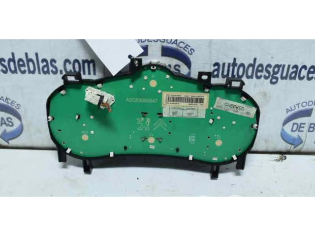 Přístrojová deska  Peugeot 207 CC  9662903980, CUADROINSTRUMENTOS  