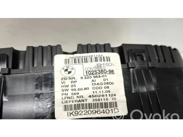 Панель приборов 9220964   BMW X1 E84       