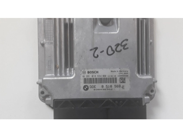 Блок управления двигателя 0281018634, 8518568   BMW 3 F30 F35 F31