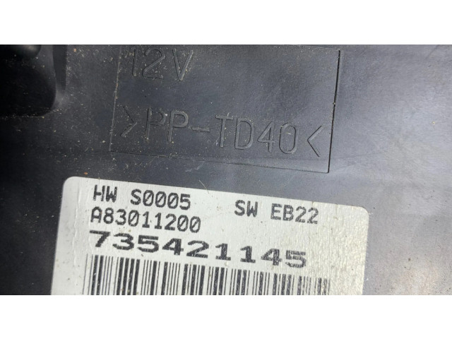 Блок управления климат-контролем 735421145, 10001827   Citroen Jumper