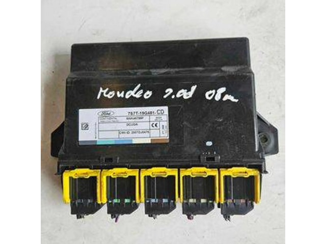 Блок комфорта 7S7T19G481CD, 2007DJ0476   Ford Mondeo MK IV   