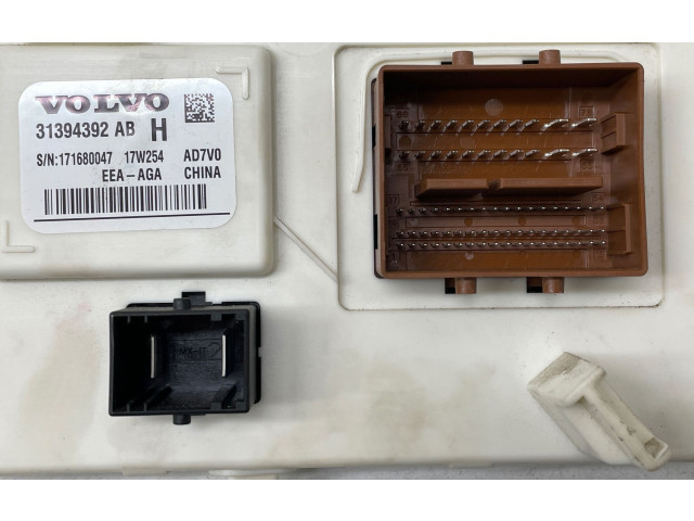 Блок комфорта 31394392AB, 171680047   Volvo S90, V90   