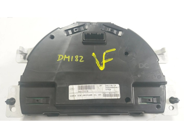 Přístrojová deska  Smart ForFour II W453 2015 A4539009802, 248213313R  