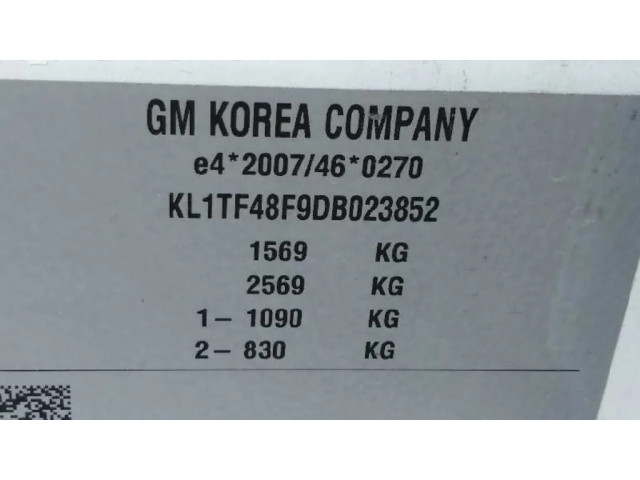 Моторчик заднего дворника 96955193, W000008831    Chevrolet Aveo