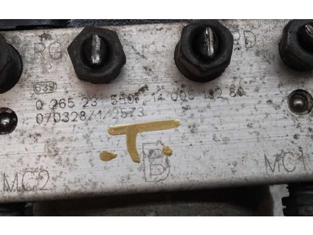 Jednotka ABS 0265231550, 1400513280   Fiat Scudo 2007