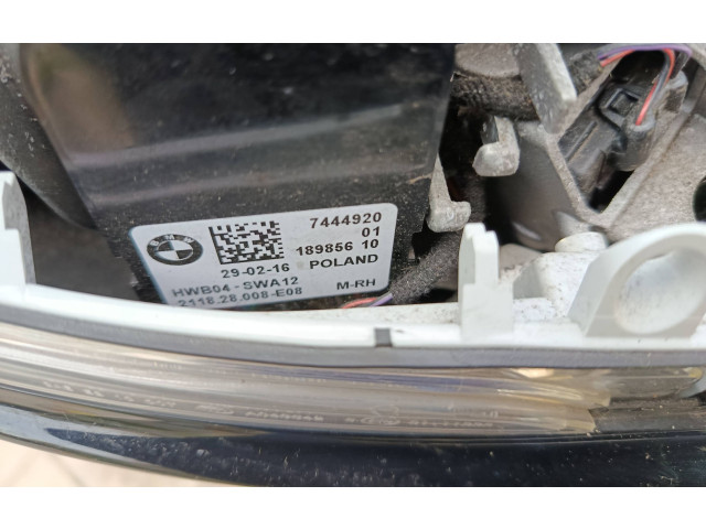 Zpětné zrcátko  BMW X1 F48 F49 2016  7444920  