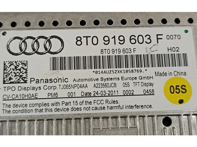 Дисплей    8T0919603F   Audi A4 Allroad