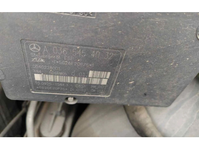 Jednotka ABS A0365454032   Mercedes-Benz C W203 