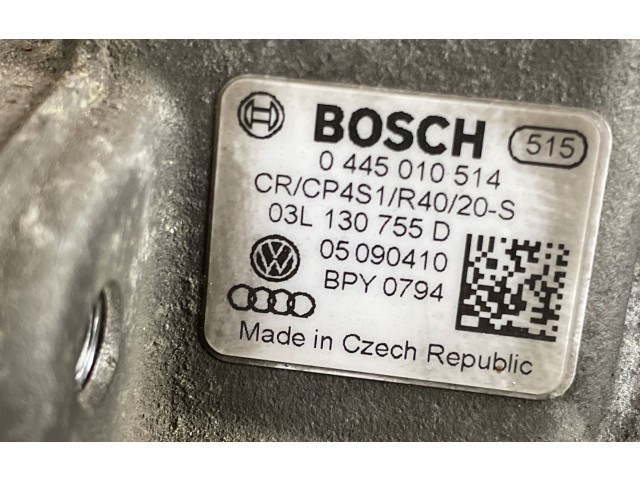 Комплект системы впрыска топлива 0445010514, 03L130755D    Skoda Superb B6 (3T)  CFFB 