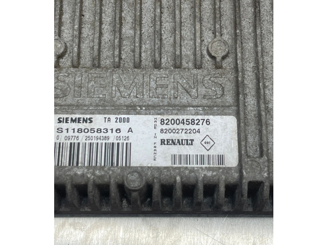 Блок управления коробкой передач 8200458276, 8200272204   Renault Megane II
