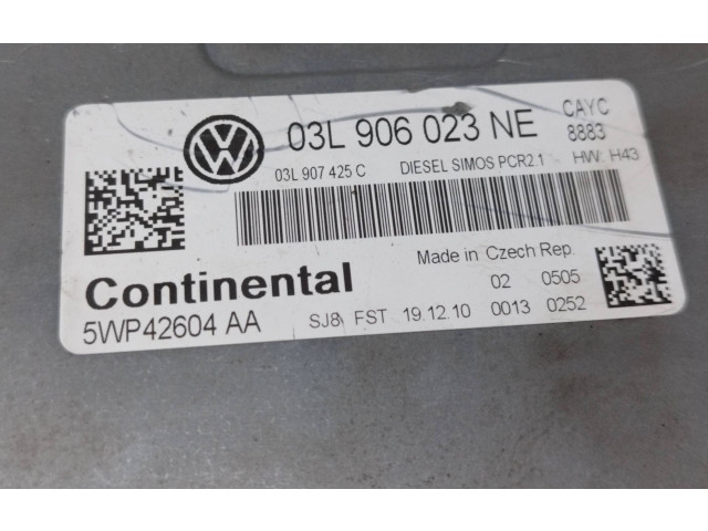 Блок управления двигателя 03L906023NE, 03L907425C   Volkswagen Touran II