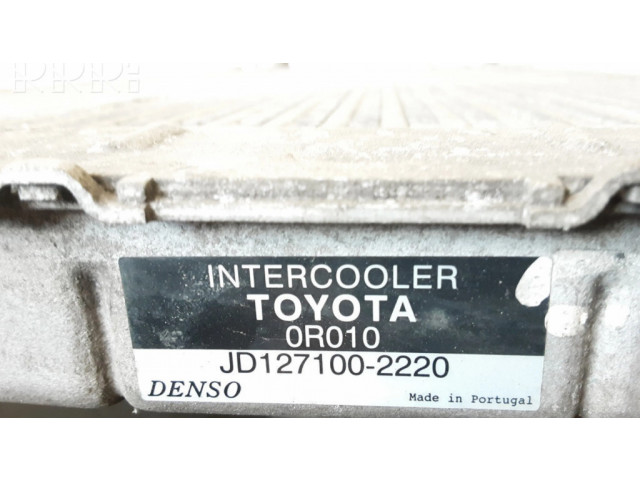 Интеркулер  JD1271002220   Toyota Corolla Verso AR10 2.2