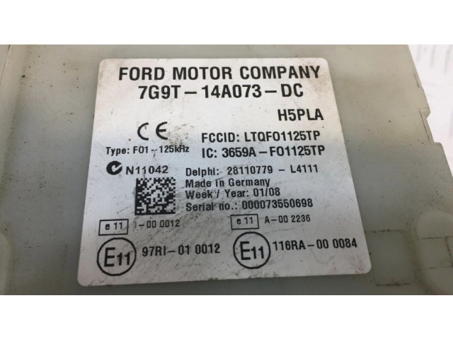 Блок предохранителей 7G9T14A073DC   Ford Mondeo MK IV    