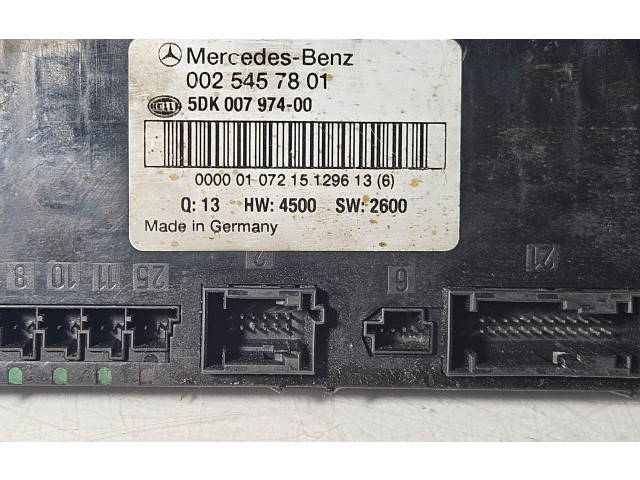   Pojistková skříňka 0025457801, 5DK00797400   Mercedes-Benz C W203 2005