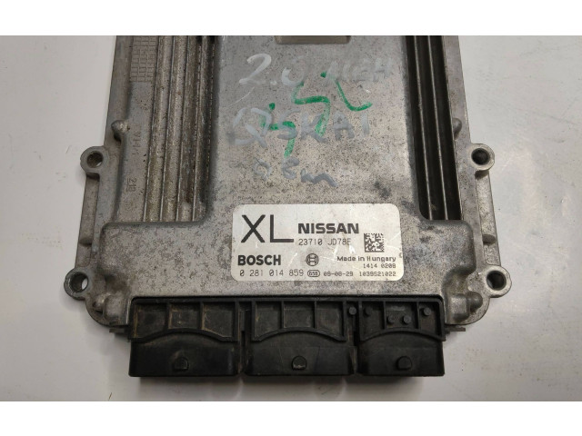 Řídící jednotka 23710JD78E, 1039S21022   Nissan Qashqai 2008