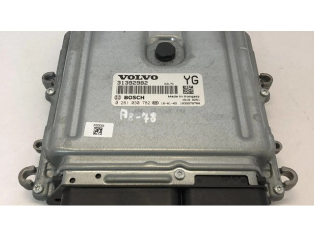 Блок управления двигателя 31392982, 0281030782   Volvo XC60