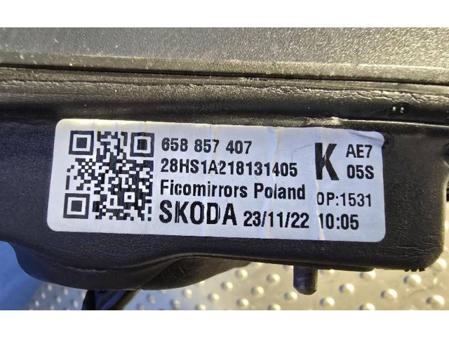 Zpětné zrcátko  Skoda Kamiq 2020  658857407, 658857407  