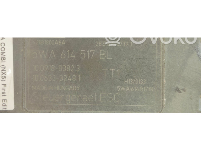 Jednotka ABS 5WA614517BL   Skoda Octavia Mk4 2020