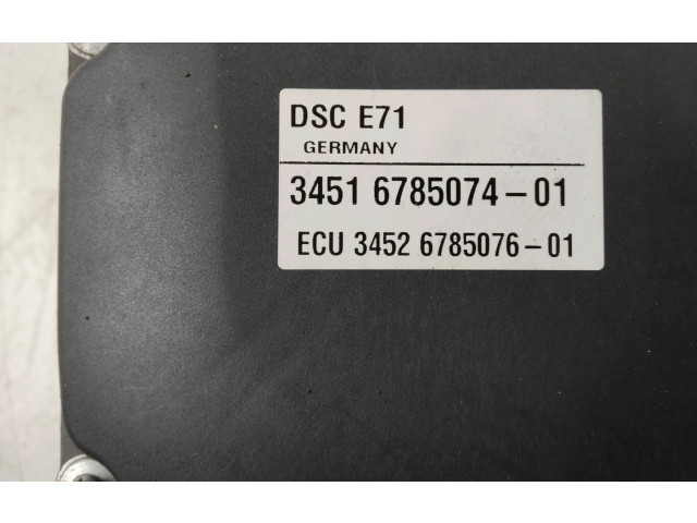 Jednotka ABS 6785074, 6785076   BMW X6 E71 2009