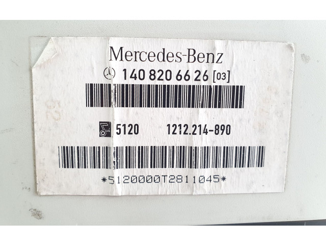 Řídící jednotka 1408206626   Mercedes-Benz S W140 1996