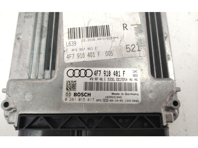 Řídící jednotka 4F1907559, 4F1910559   Audi A6 S6 C6 4F 2006