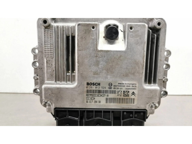 Řídící jednotka 9661728480, 0281012524   Citroen C3 Pluriel 2003