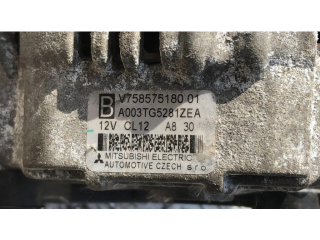 Генератор A003TG5281ZEA, V758575180   Citroen C4 I Picasso 1.6     