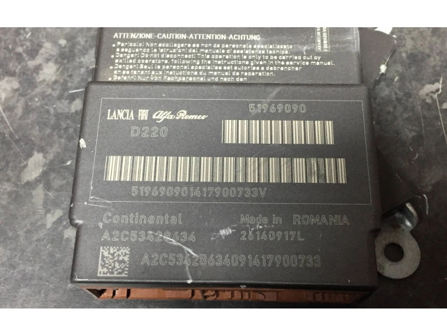 Блок подушек безопасности 51969090, 51959090441   Fiat 500L