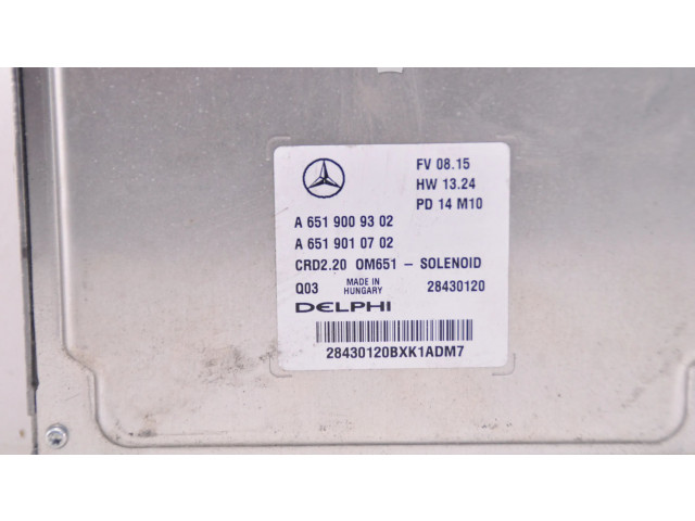 Блок управления двигателя A6519009302, A6519010702   Mercedes-Benz Vito Viano W639