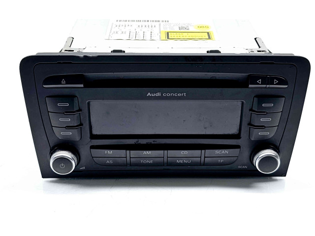 Радио/ проигрыватель CD/DVD / навигация 8P0035186AB   Audi A3 S3 A3 Sportback 8P  